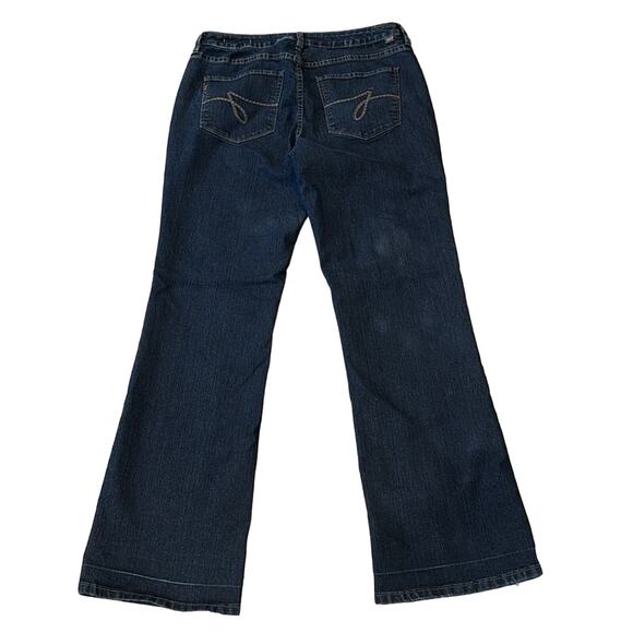 JAG Jeans Women's Low Rise Boot Leg Jean Dark Wash Size 14 - Picture 2 of 10